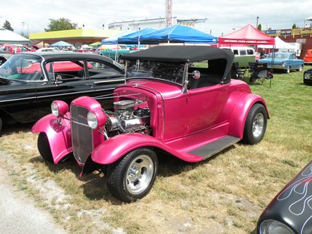 pink hot rod